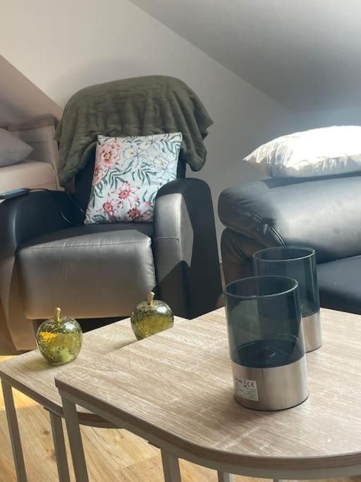 Apartment Scholle Steinbeck Recke Esterno foto